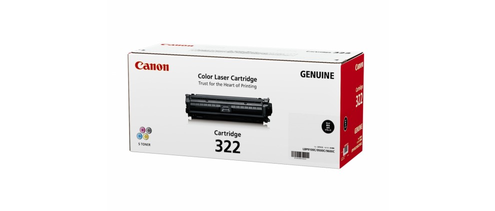 Canon Cartridge 322 Black Toner